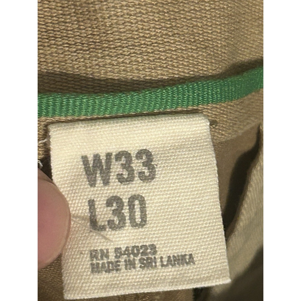 Gap Khakis Chino Pants Lived In Straight Stretch Mens 33x30 NWT 570 - Picture 5 of 8